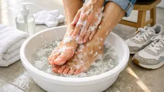 The simple foot-washing routine that helps stop odor and rough heels