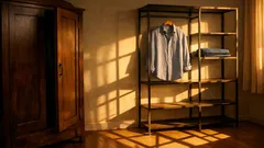 Why open steel closet systems are replacing bulky wardrobes in small bedrooms