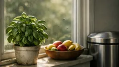 How to use basil to help keep flies out of your kitchen naturally