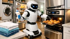 LG unveils CLOiD at CES 2026, an AI home robot built to tackle laundry and breakfast