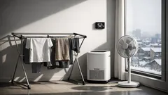 How to dry clothes indoors faster in winter without the musty smell